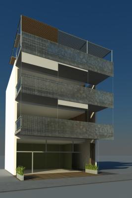 Недвижимость на Александруполис . Квартира площадью 60 кв.м.